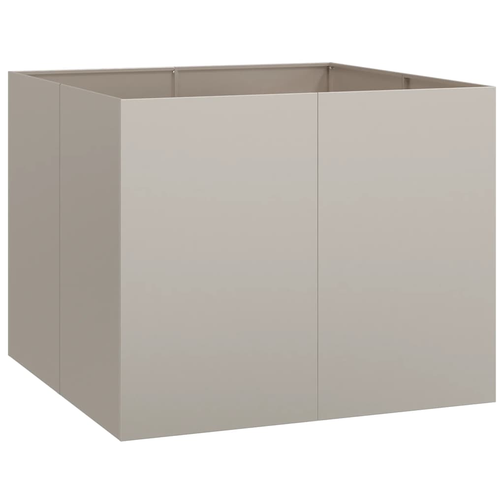 Lovelis, rūdžių, 100x100x80cm, oro sąlygoms atsparus plienas Lovelis, rūdžių, 100x100x80cm, oro sąlygoms atsparus plienas - Image 6
