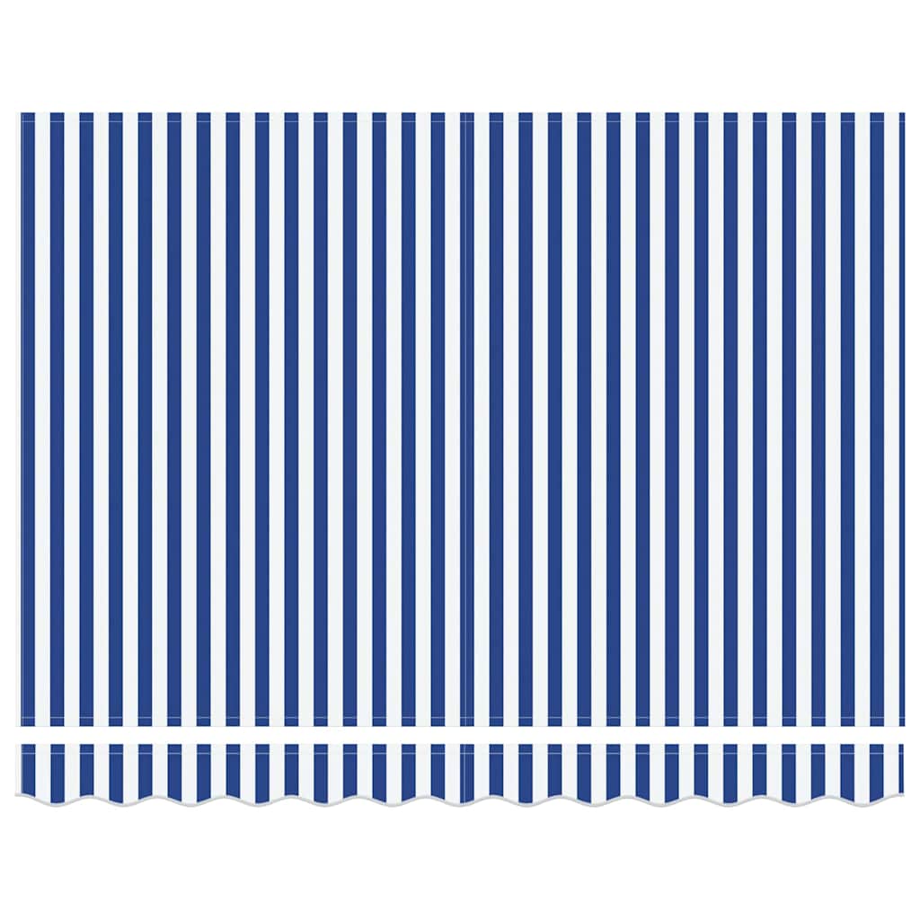 Markizės pakaitinis audinys Mėlyna ir balta 235 x 195 cm Markizės pakaitinis audinys Mėlyna ir balta 235 x 195 cm - Image 6