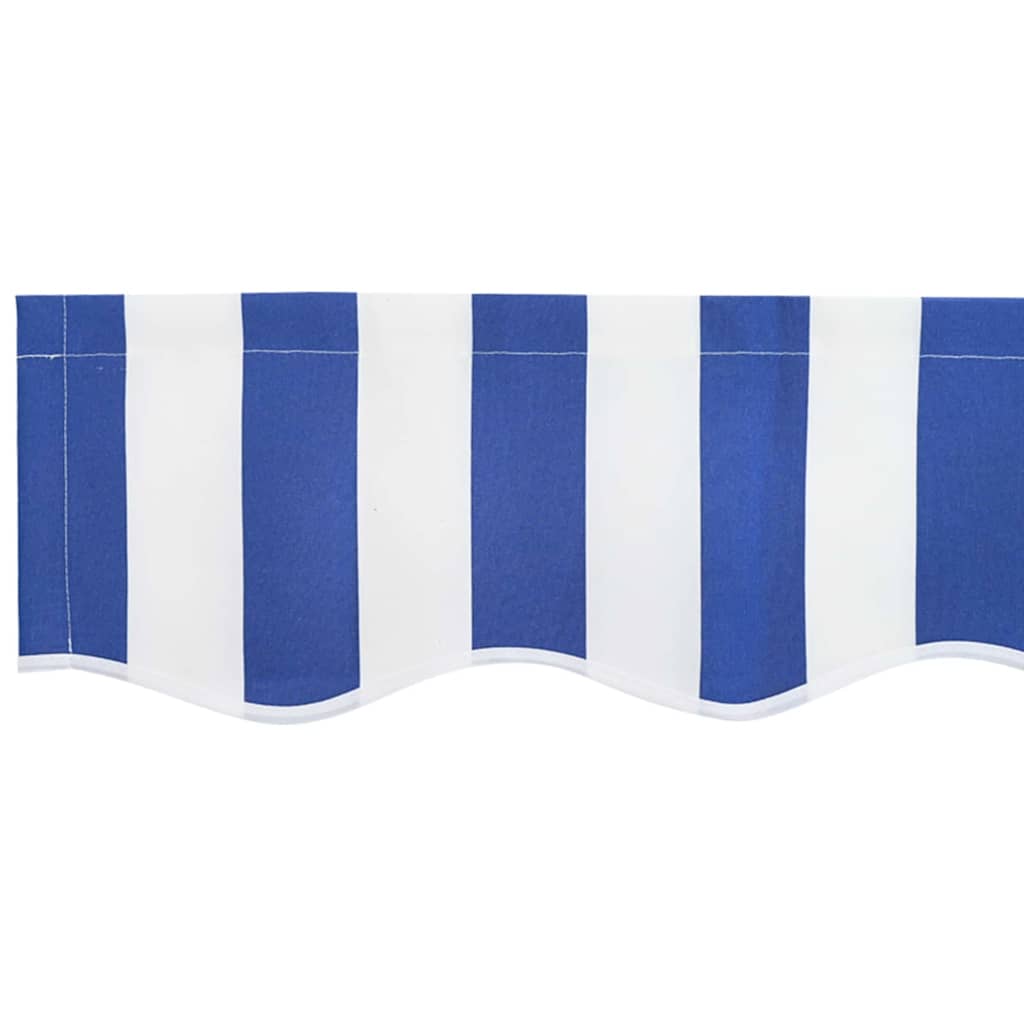 Markizės pakaitinis audinys Mėlyna ir balta 280 x 195 cm Markizės pakaitinis audinys Mėlyna ir balta 280 x 195 cm - Image 7