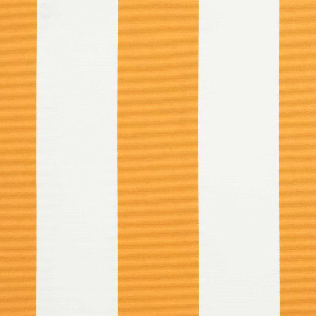 Markizės pakaitinis audinys Geltona ir balta 330 x 195 cm Markizės pakaitinis audinys Geltona ir balta 330 x 195 cm - Image 9