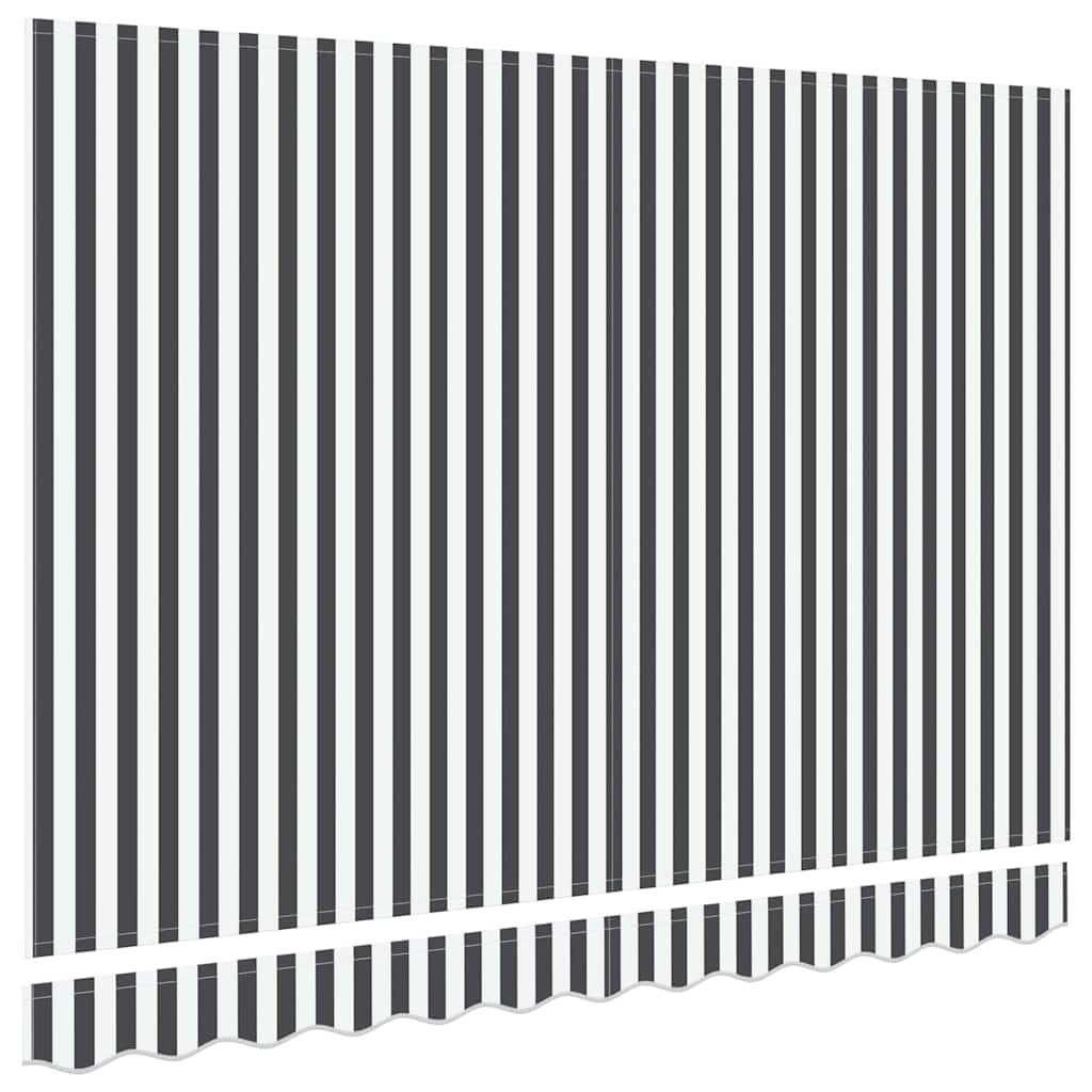 Markizės pakaitinis audinys Antracito ir baltos 280 x 195 cm Markizės pakaitinis audinys Antracito ir baltos 280 x 195 cm - Image 5