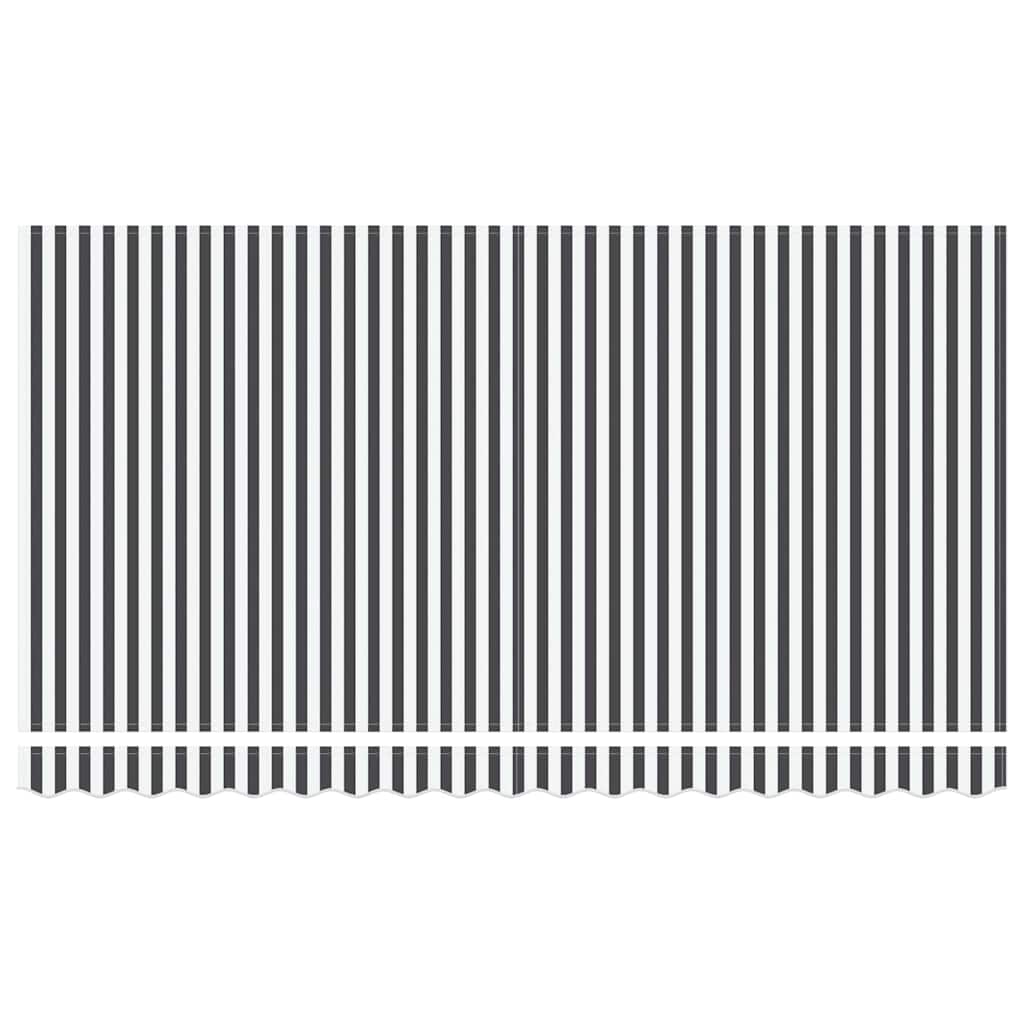 Markizės pakaitinis audinys Antracito ir baltos 380 x 195 cm Markizės pakaitinis audinys Antracito ir baltos 380 x 195 cm - Image 6
