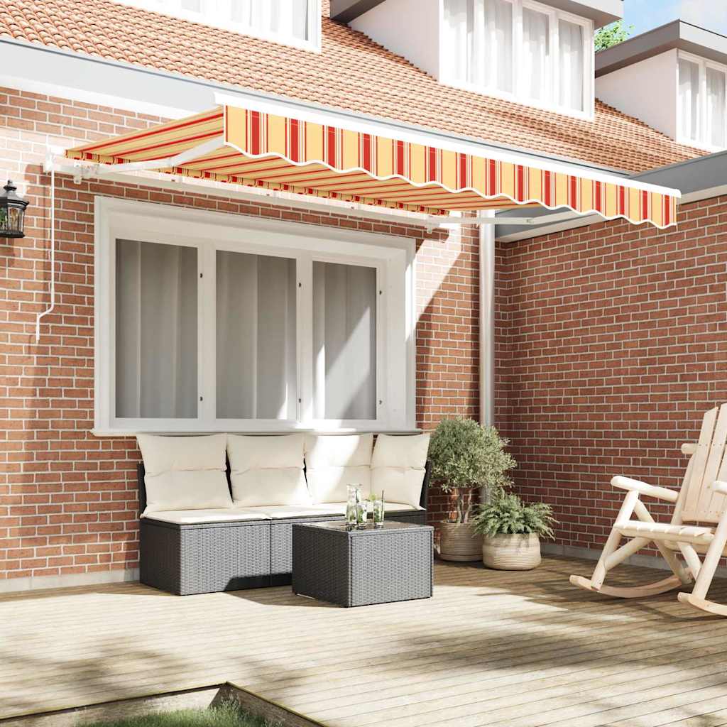 Markizės pakaitinis audinys Geltona ir Oranžinė 235 x 195 cm Markizės pakaitinis audinys Geltona ir Oranžinė 235 x 195 cm - Image 4