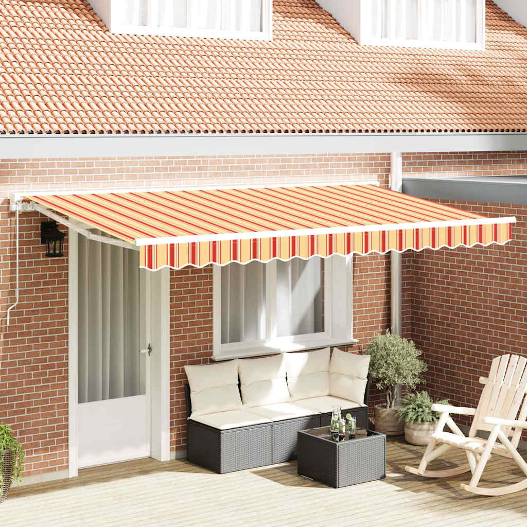 Markizės pakaitinis audinys Geltona ir Oranžinė 380 x 195 cm Markizės pakaitinis audinys Geltona ir Oranžinė 380 x 195 cm - Image 2