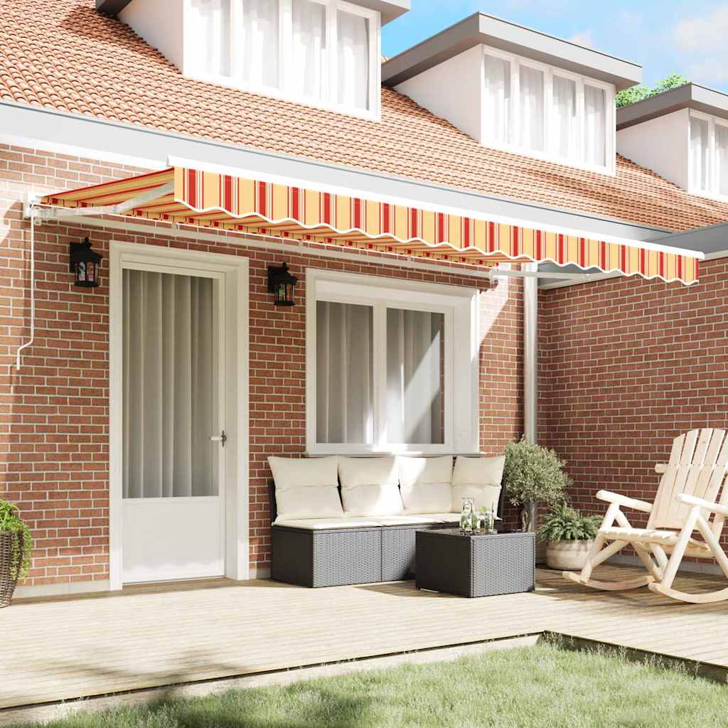 Markizės pakaitinis audinys Geltona ir Oranžinė 380 x 195 cm Markizės pakaitinis audinys Geltona ir Oranžinė 380 x 195 cm - Image 4