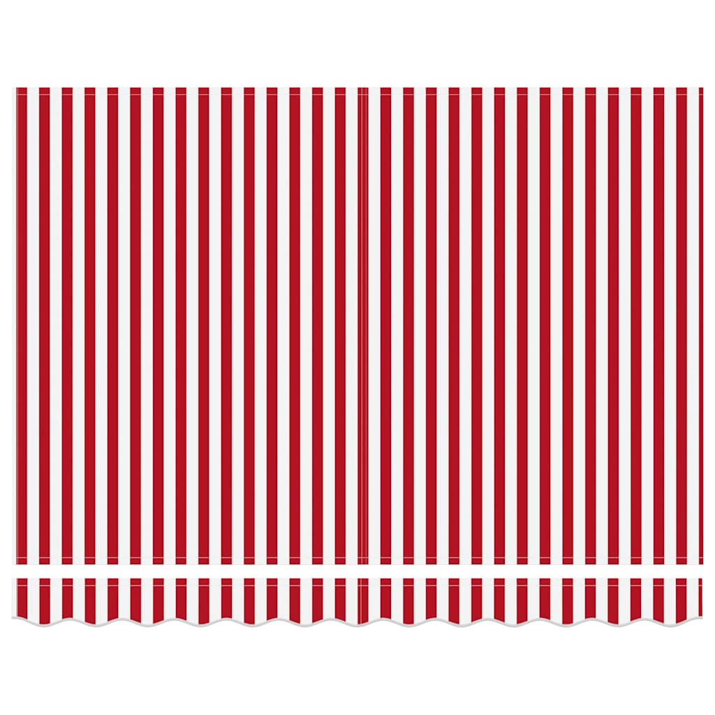 Markizės pakaitinis audinys Raudona ir balta 235 x 195 cm Markizės pakaitinis audinys Raudona ir balta 235 x 195 cm - Image 6
