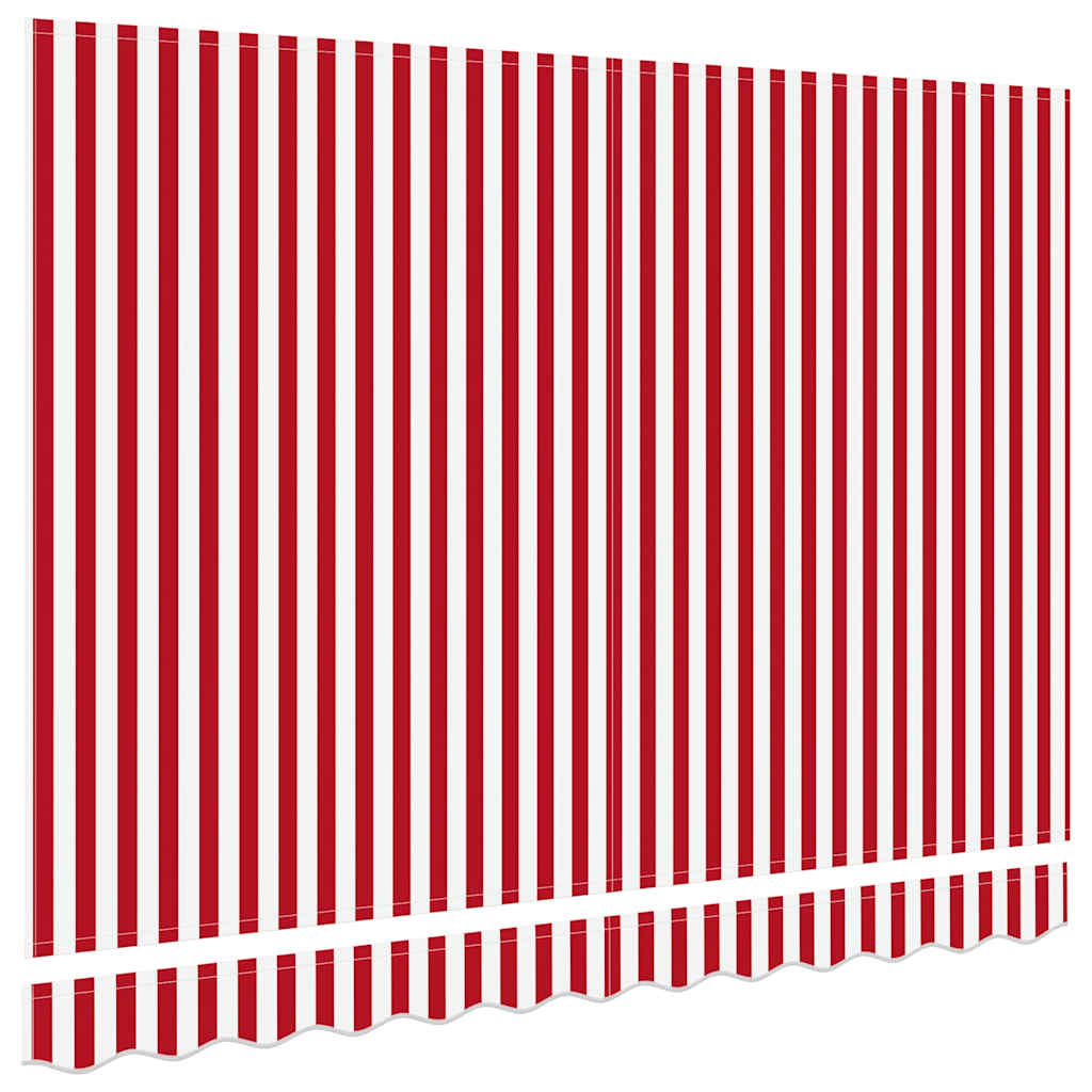 Markizės pakaitinis audinys Raudona ir balta 280 x 195 cm Markizės pakaitinis audinys Raudona ir balta 280 x 195 cm - Image 5