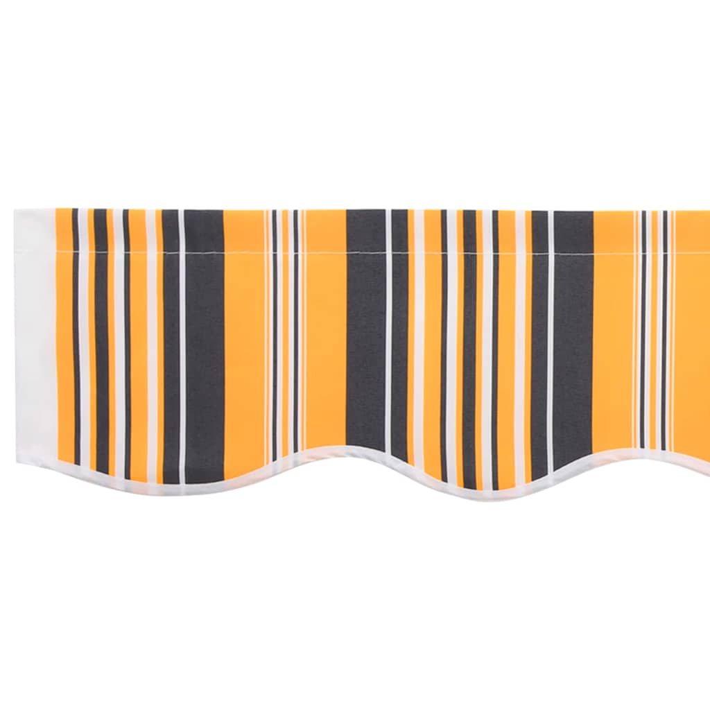 Markizės pakaitinis audinys Oranžinis ir Juodas 280 x 195 cm Markizės pakaitinis audinys Oranžinis ir Juodas 280 x 195 cm - Image 7