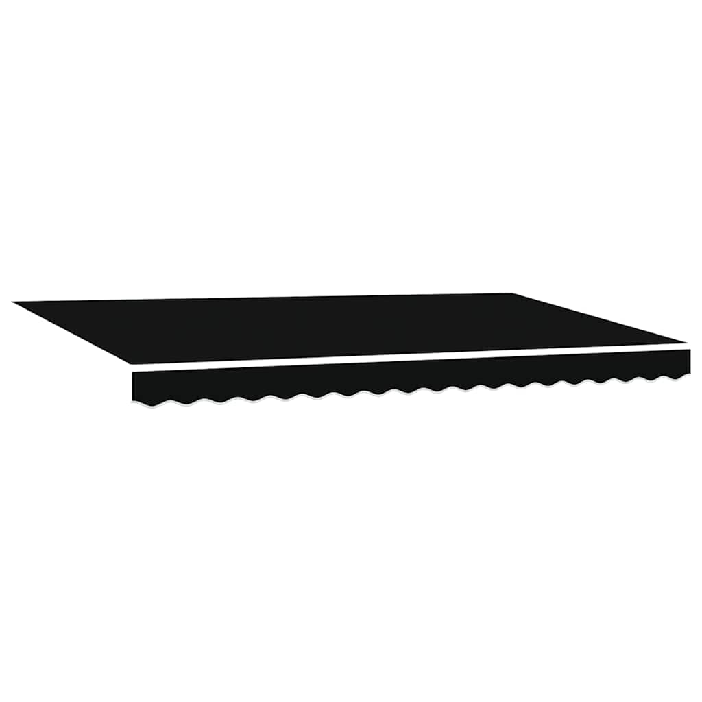 Markizės pakaitinis audinys Juoda 380 x 195 cm Poliesteris Markizės pakaitinis audinys Juoda 380 x 195 cm Poliesteris - Image 3