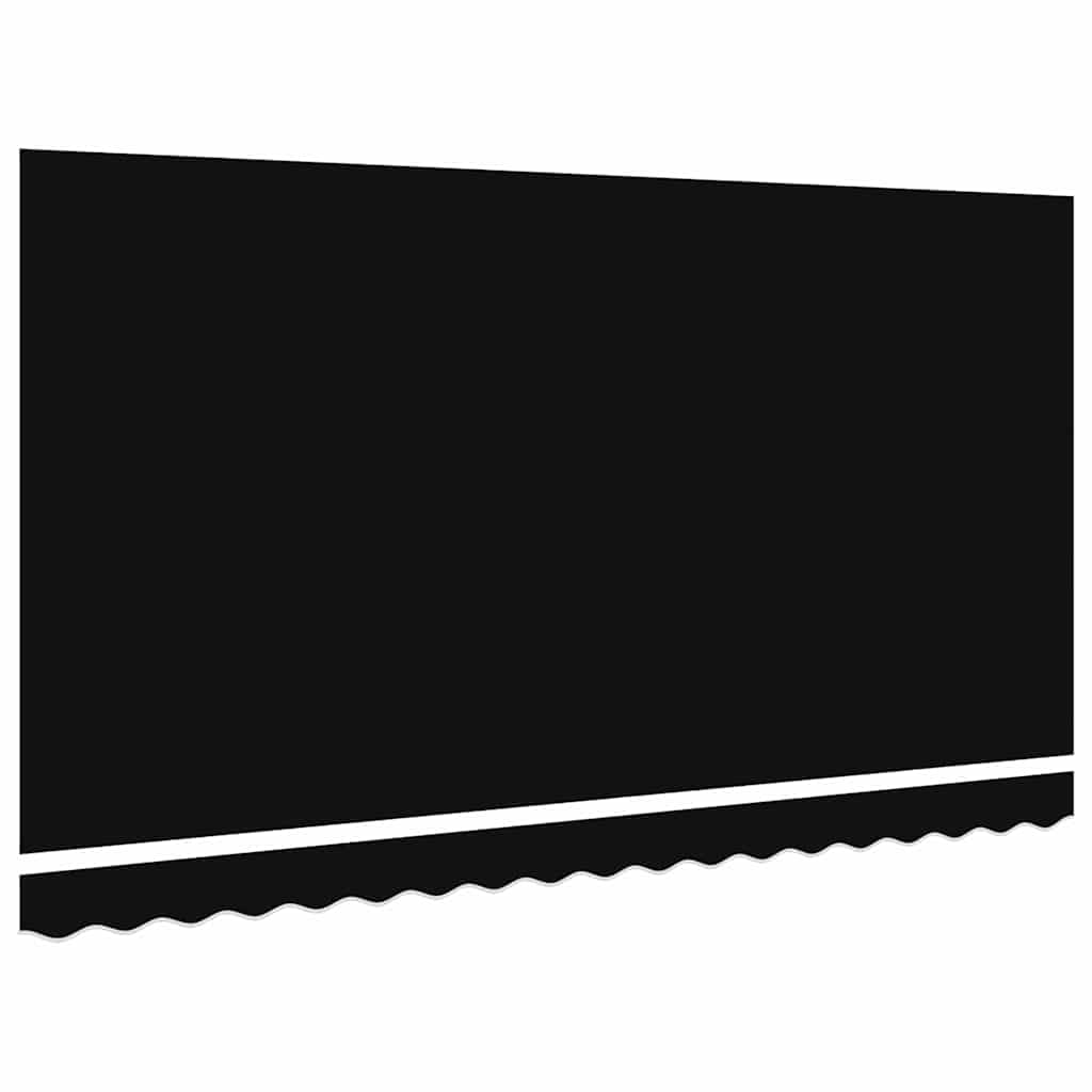 Markizės pakaitinis audinys Juoda 380 x 195 cm Poliesteris Markizės pakaitinis audinys Juoda 380 x 195 cm Poliesteris - Image 5