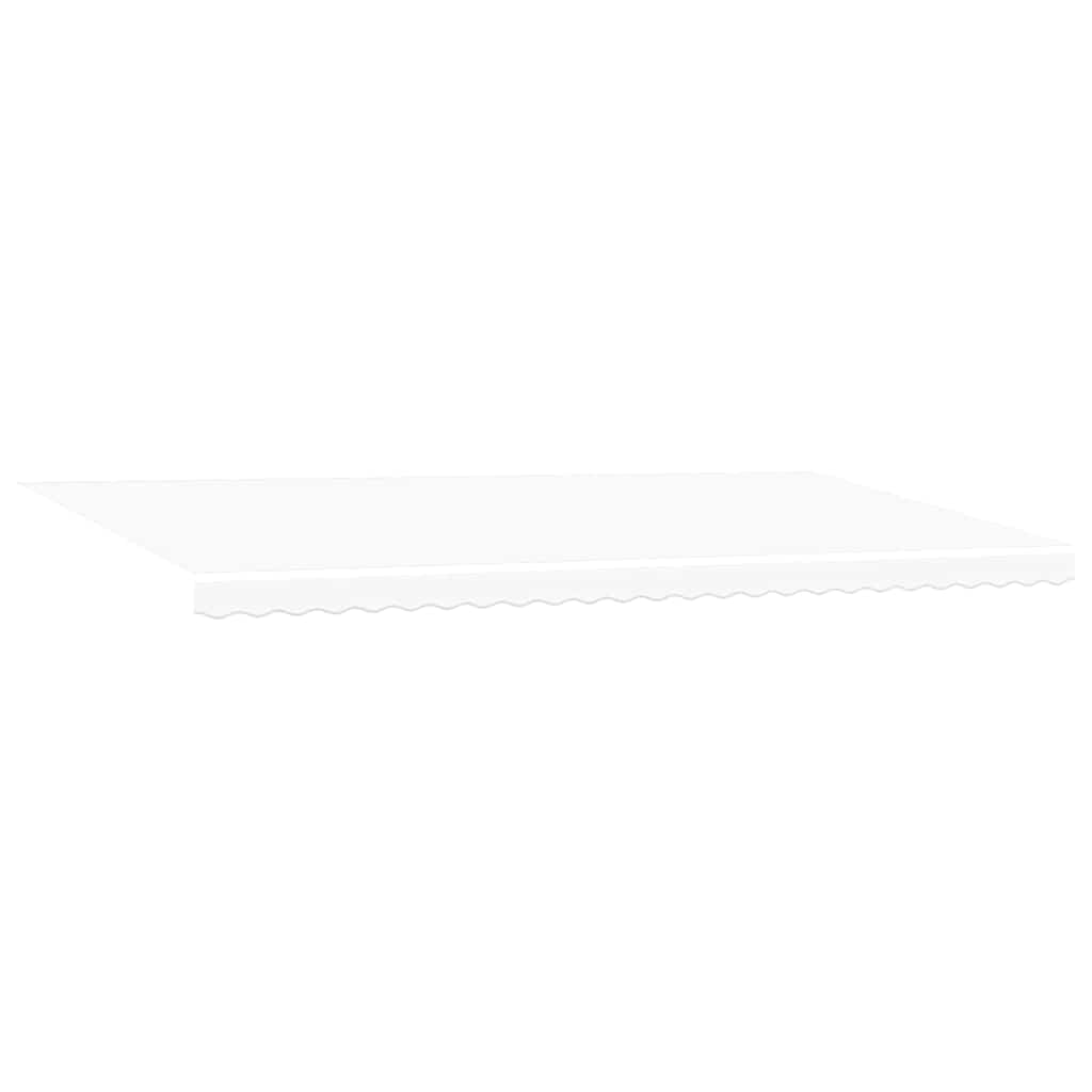 Markizės pakaitinis audinys Balta 580 x 295 cm Poliesteris Markizės pakaitinis audinys Balta 580 x 295 cm Poliesteris - Image 3