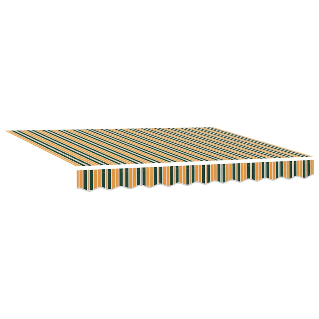 Markizės pakaitinis audinys Žalia ir geltona 235 x 195 cm Markizės pakaitinis audinys Žalia ir geltona 235 x 195 cm - Image 3