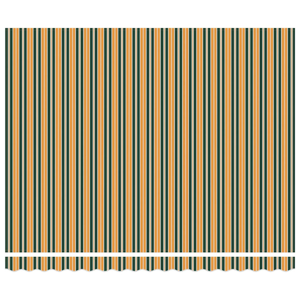 Markizės pakaitinis audinys Žalia ir geltona 380 x 295 cm Markizės pakaitinis audinys Žalia ir geltona 380 x 295 cm - Image 6