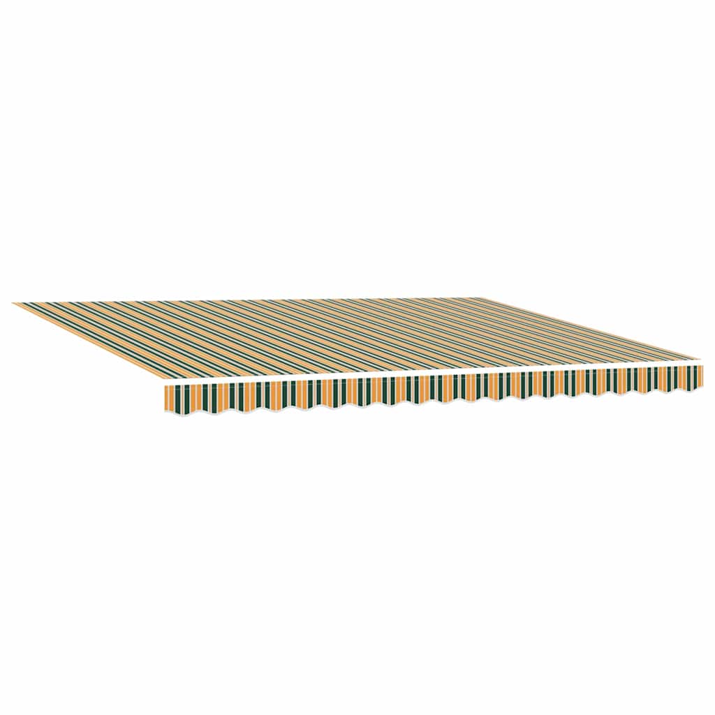 Markizės pakaitinis audinys Žalia ir geltona 430 x 295 cm Markizės pakaitinis audinys Žalia ir geltona 430 x 295 cm - Image 3