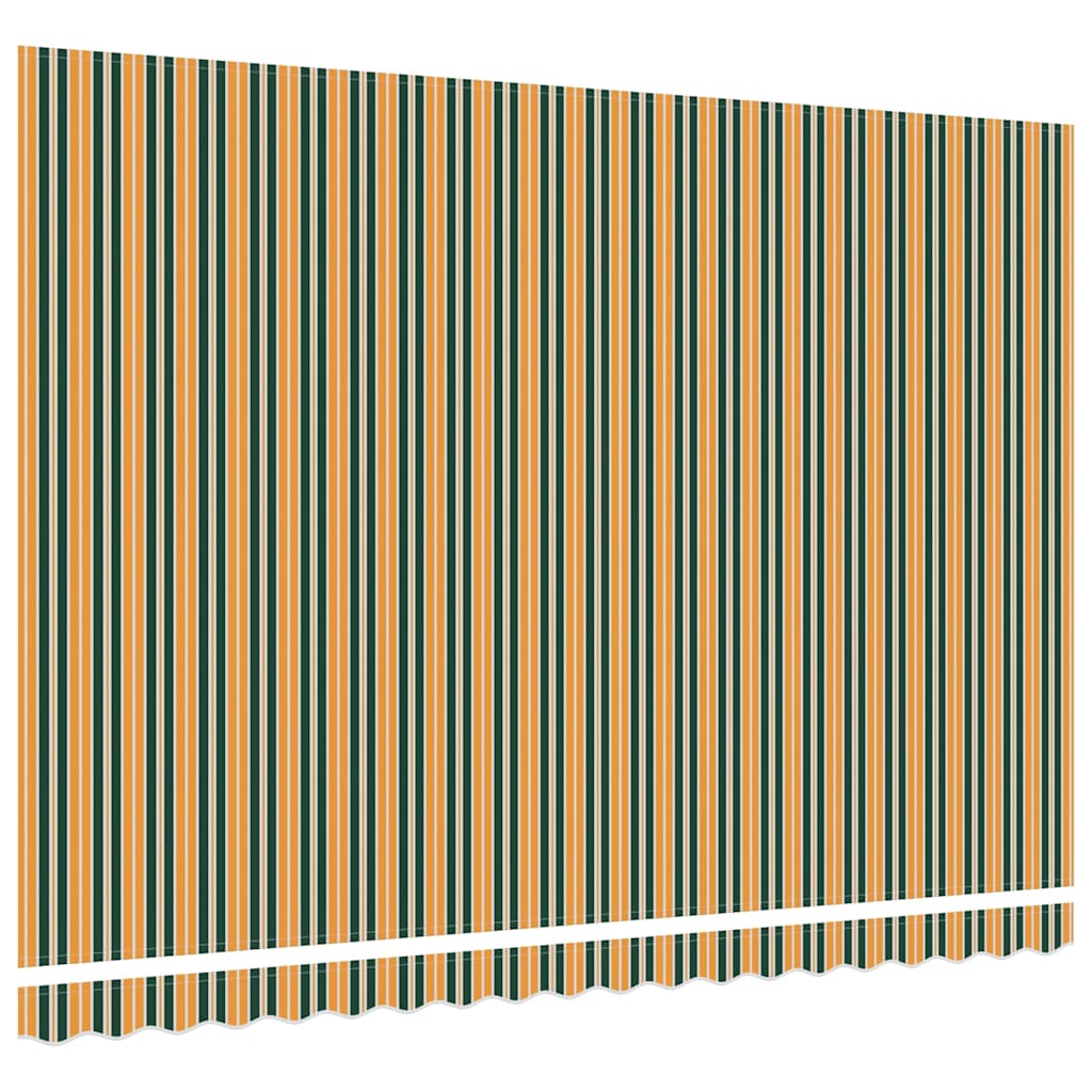 Markizės pakaitinis audinys Žalia ir geltona 430 x 295 cm Markizės pakaitinis audinys Žalia ir geltona 430 x 295 cm - Image 5