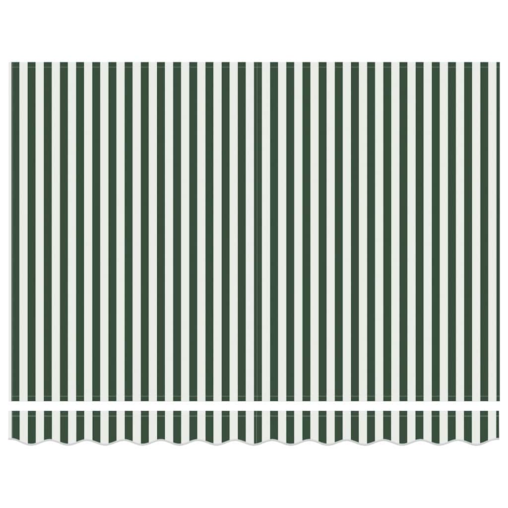 Markizės pakaitinis audinys Žalia ir balta 235 x 195 cm Markizės pakaitinis audinys Žalia ir balta 235 x 195 cm - Image 6