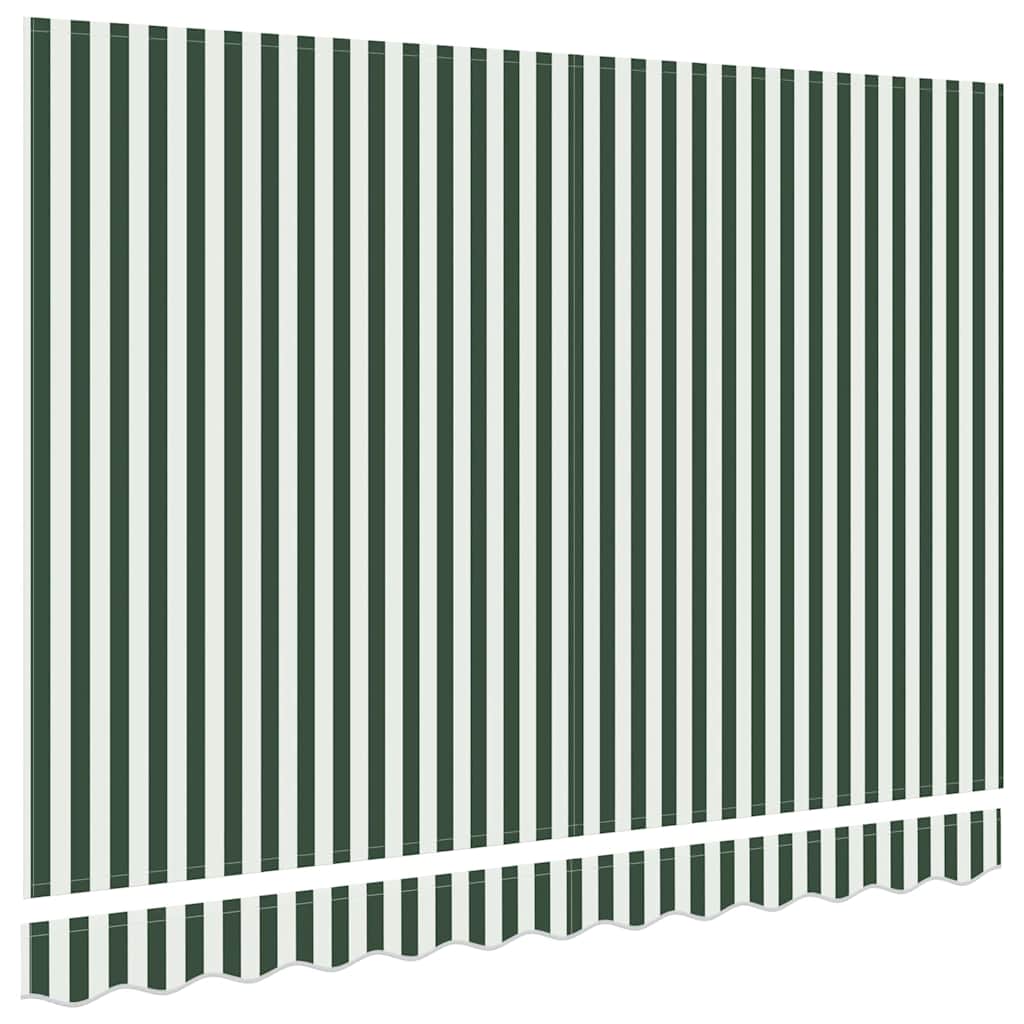 Markizės pakaitinis audinys Žalia ir balta 330 x 245 cm Markizės pakaitinis audinys Žalia ir balta 330 x 245 cm - Image 5