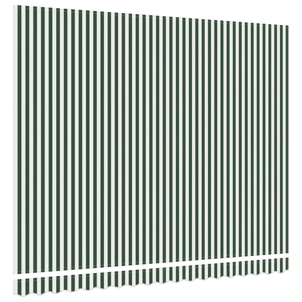 Markizės pakaitinis audinys Žalia ir balta 380 x 295 cm Markizės pakaitinis audinys Žalia ir balta 380 x 295 cm - Image 5