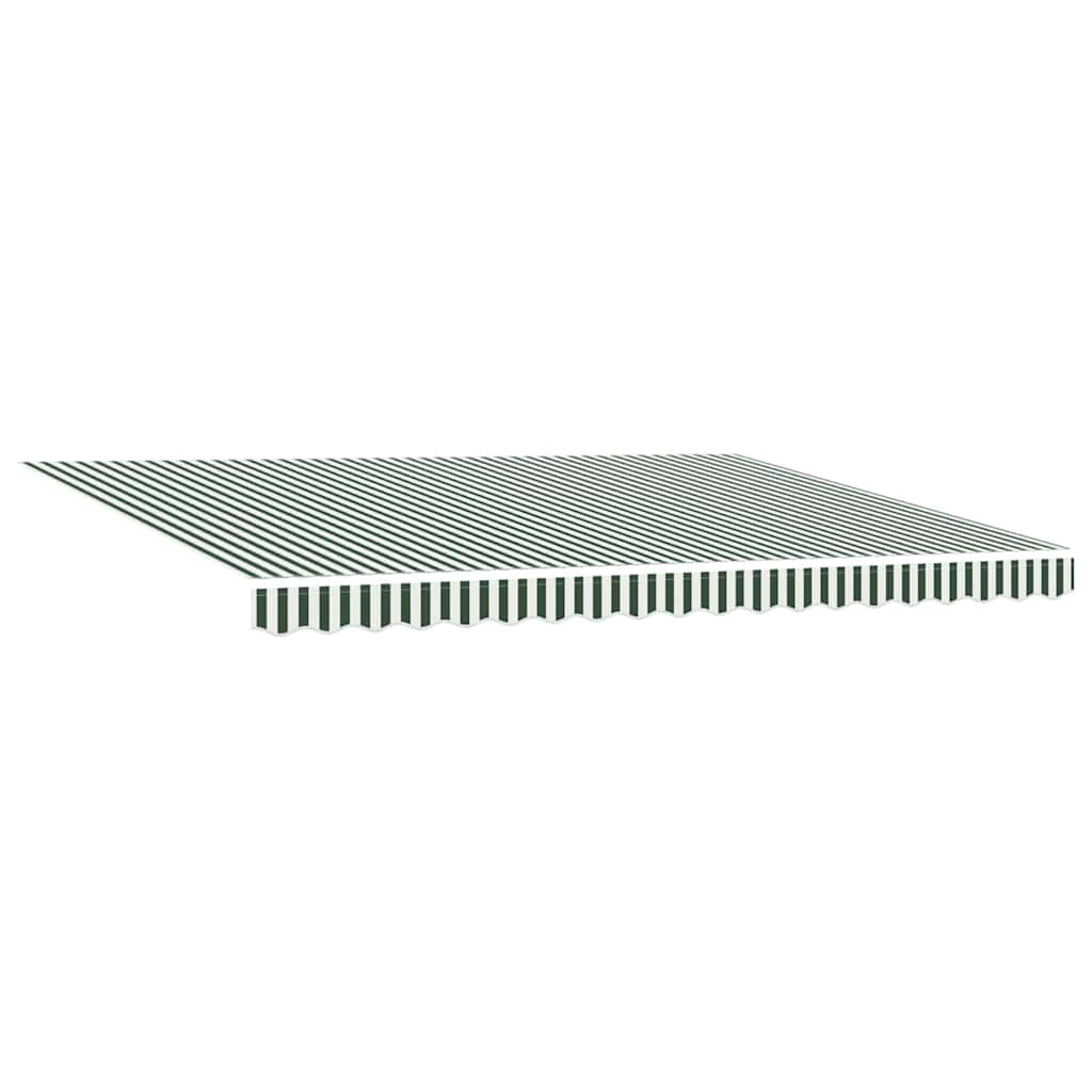 Markizės pakaitinis audinys Žalia ir balta 430 x 295 cm Markizės pakaitinis audinys Žalia ir balta 430 x 295 cm - Image 3