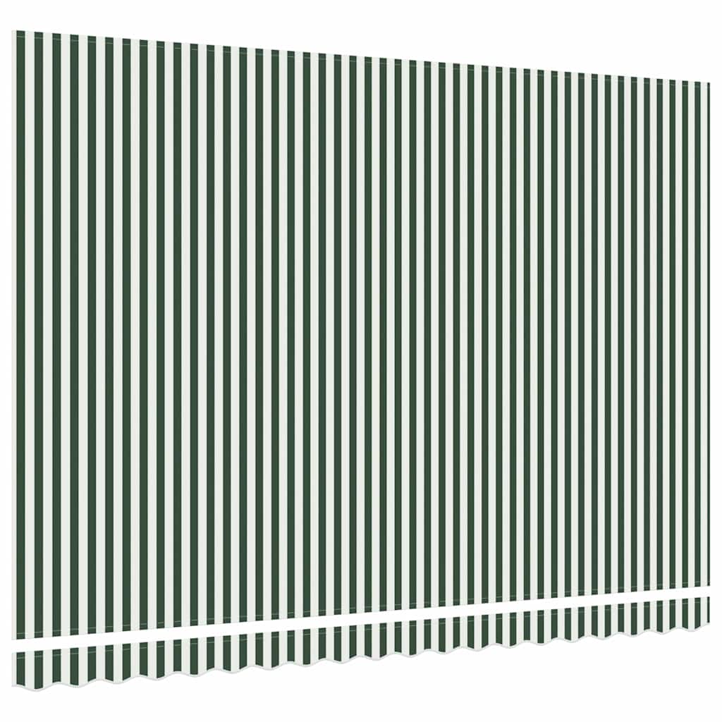 Markizės pakaitinis audinys Žalia ir balta 430 x 295 cm Markizės pakaitinis audinys Žalia ir balta 430 x 295 cm - Image 5
