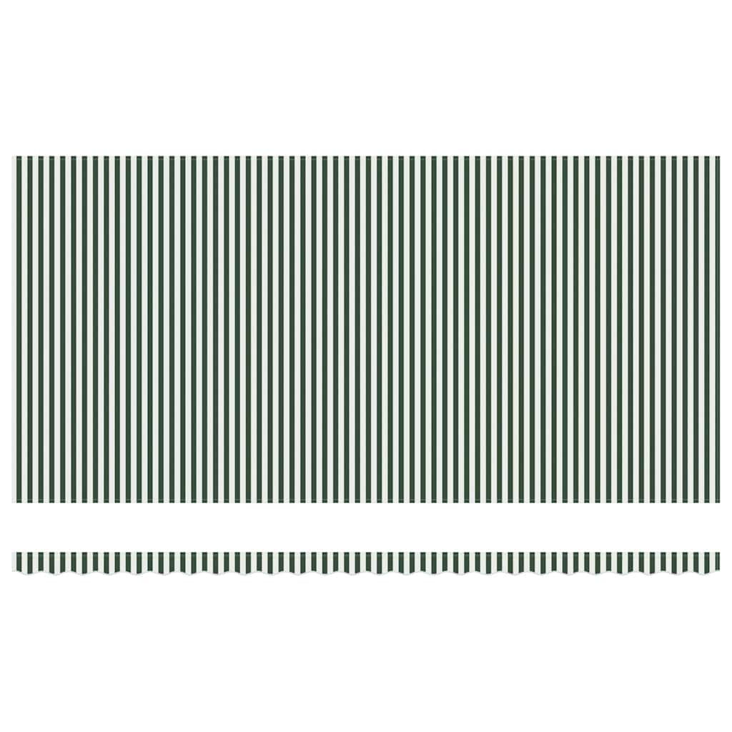 Markizės pakaitinis audinys Žalia ir balta 580 x 295 cm Markizės pakaitinis audinys Žalia ir balta 580 x 295 cm - Image 6