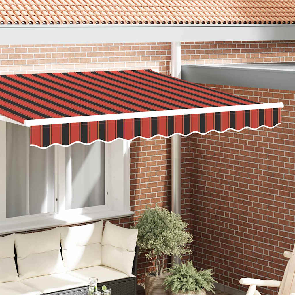 Markizės pakraščio pakeitimas Oranžinis ir Juodas 330 x 20 cm Markizės pakraščio pakeitimas Oranžinis ir Juodas 330 x 20 cm - Image 2