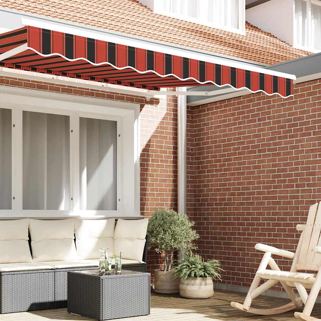 Markizės pakraščio pakeitimas Oranžinis ir Juodas 330 x 20 cm Markizės pakraščio pakeitimas Oranžinis ir Juodas 330 x 20 cm - Image 4