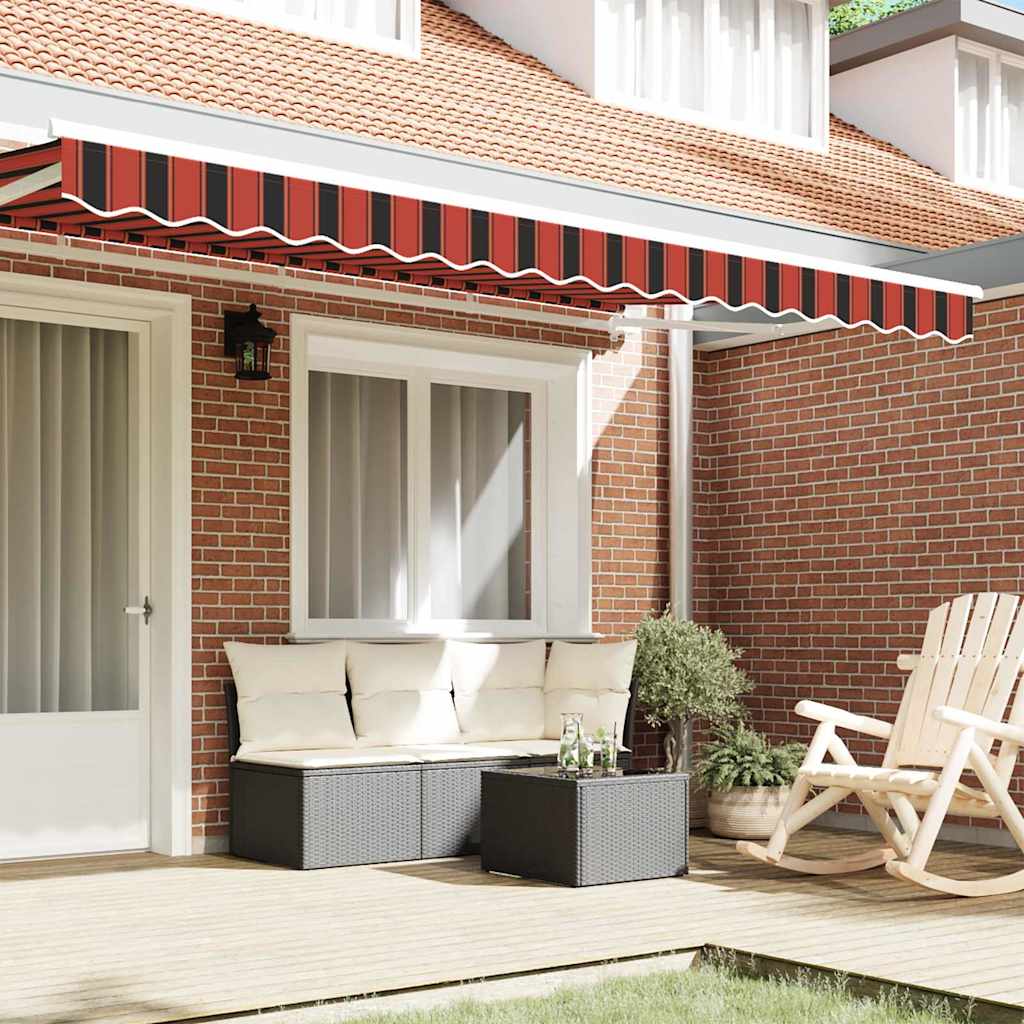 Markizės pakraščio pakeitimas Oranžinis ir Juodas 380 x 20 cm Markizės pakraščio pakeitimas Oranžinis ir Juodas 380 x 20 cm - Image 4