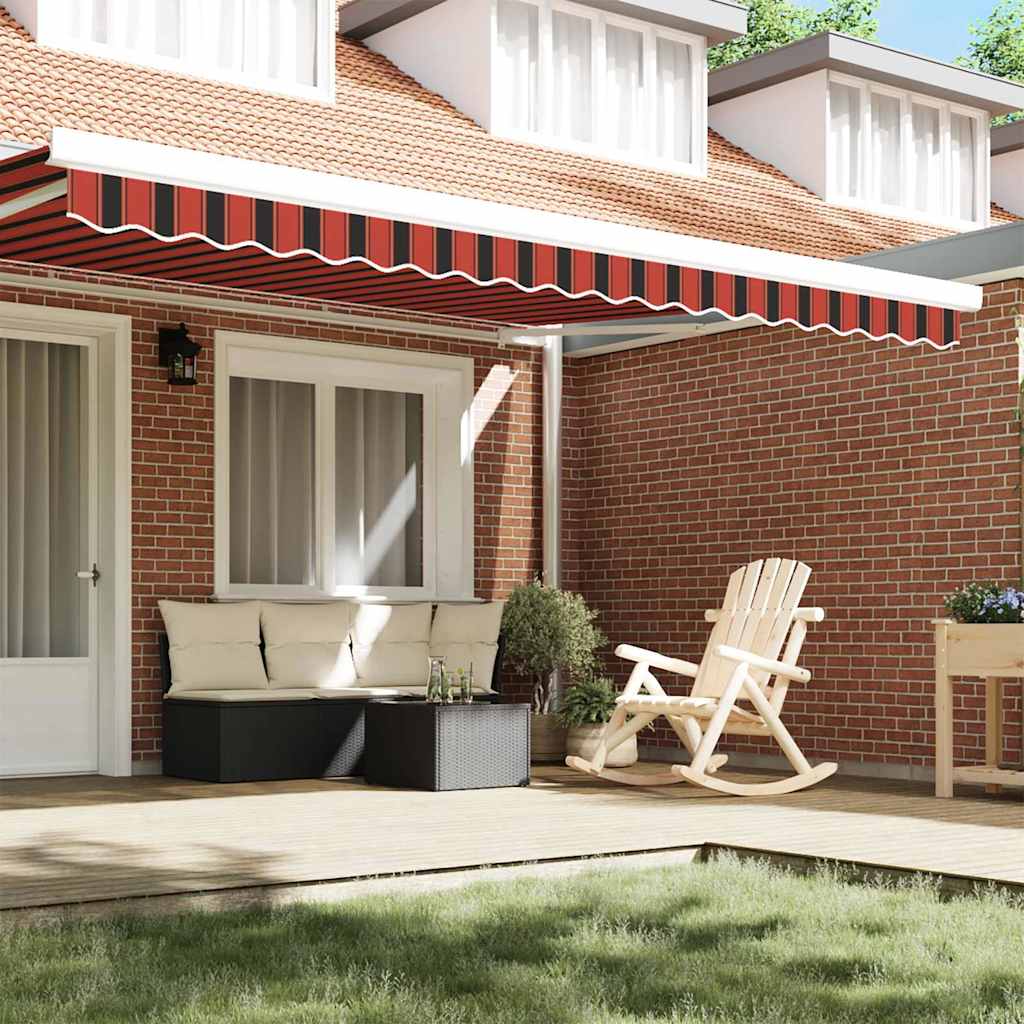 Markizės pakraščio pakeitimas Oranžinis ir Juodas 430 x 20 cm Markizės pakraščio pakeitimas Oranžinis ir Juodas 430 x 20 cm - Image 4