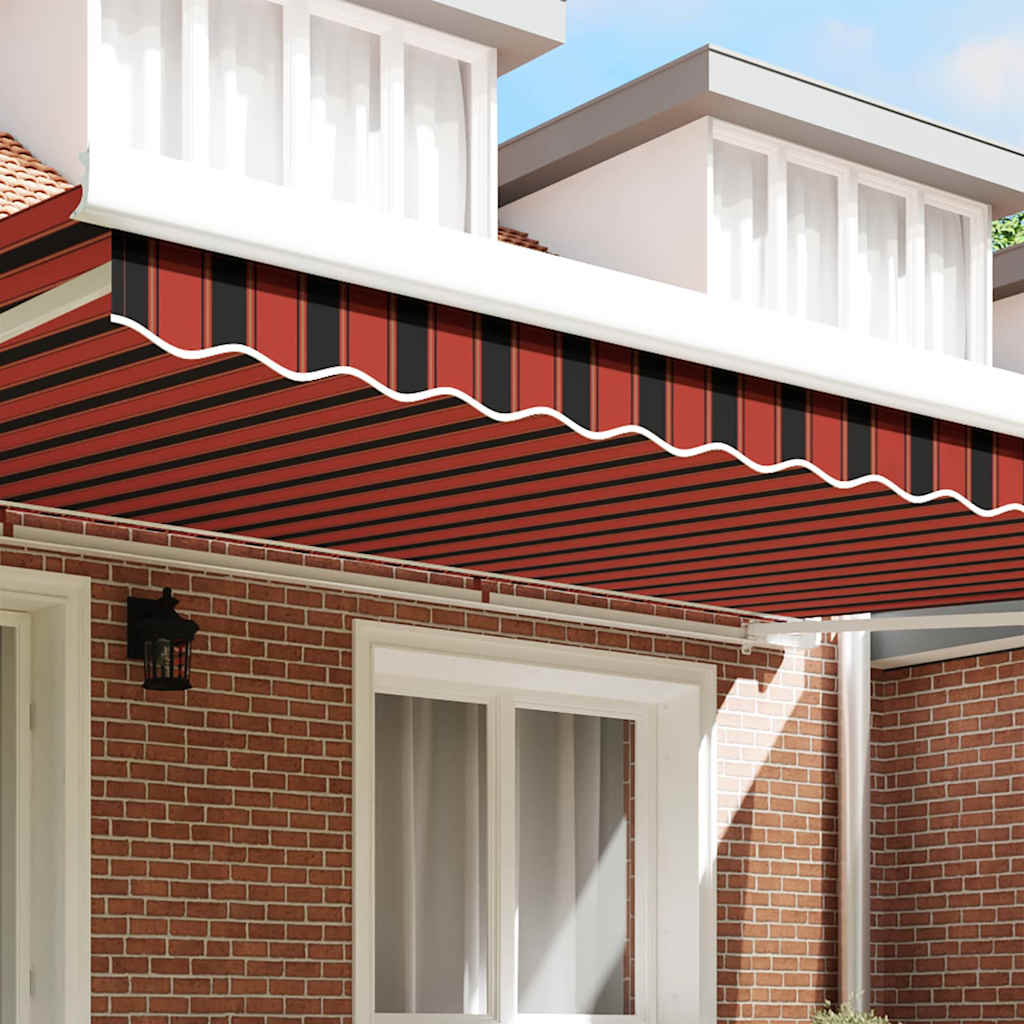 Markizės pakraščio pakeitimas Oranžinis ir Juodas 480 x 20 cm Markizės pakraščio pakeitimas Oranžinis ir Juodas 480 x 20 cm - Image 4