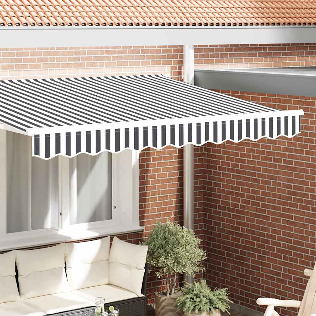 Markizės pakraščio pakeitimas Antracito ir baltos 230 x 20 cm Markizės pakraščio pakeitimas Antracito ir baltos 230 x 20 cm - Image 2