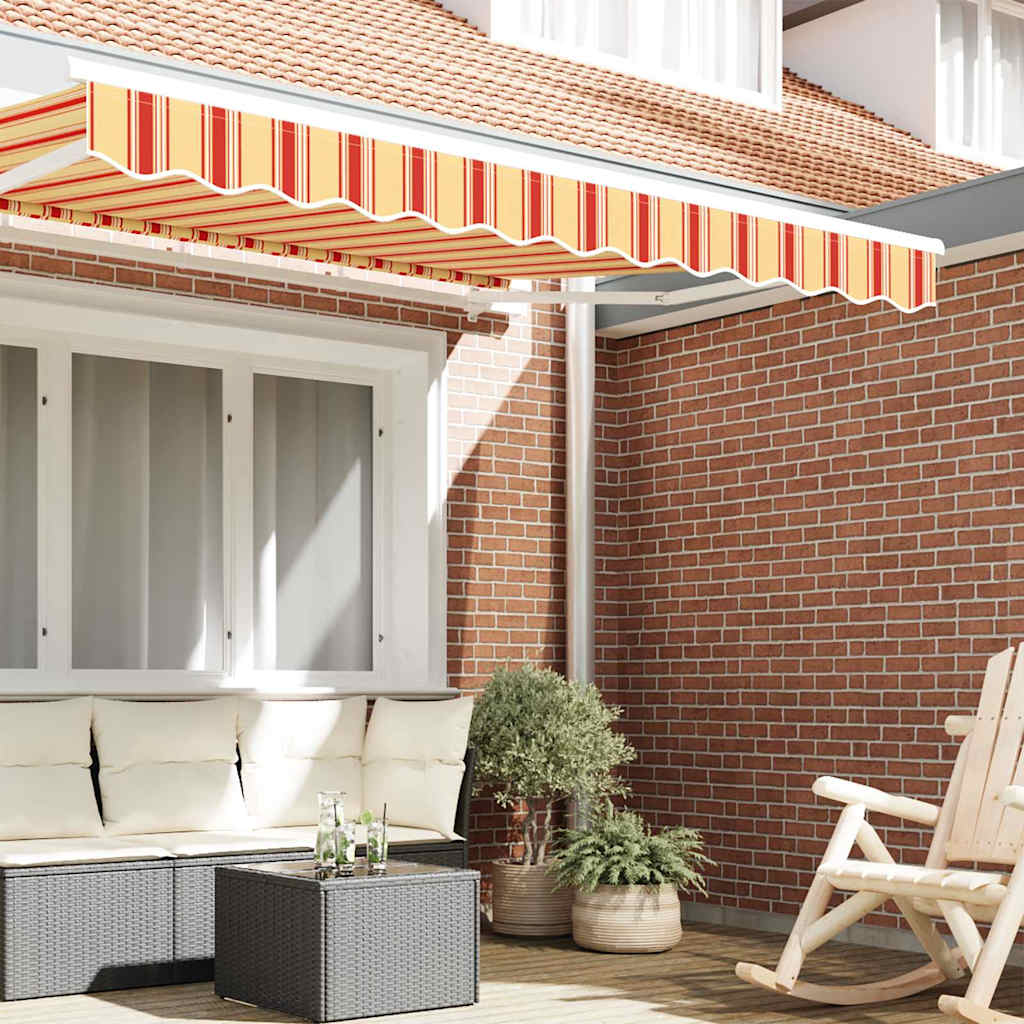 Markizės pakraščio pakeitimas Geltona ir Oranžinė 230 x 20 cm Markizės pakraščio pakeitimas Geltona ir Oranžinė 230 x 20 cm - Image 4