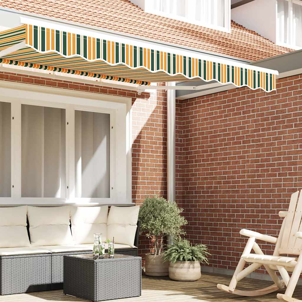 Markizės pakraščio pakeitimas Žalia ir geltona 230 x 20 cm Markizės pakraščio pakeitimas Žalia ir geltona 230 x 20 cm - Image 4