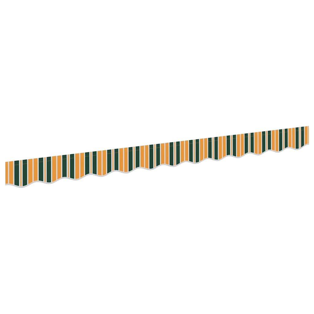 Markizės pakraščio pakeitimas Žalia ir geltona 280 x 20 cm Markizės pakraščio pakeitimas Žalia ir geltona 280 x 20 cm - Image 3