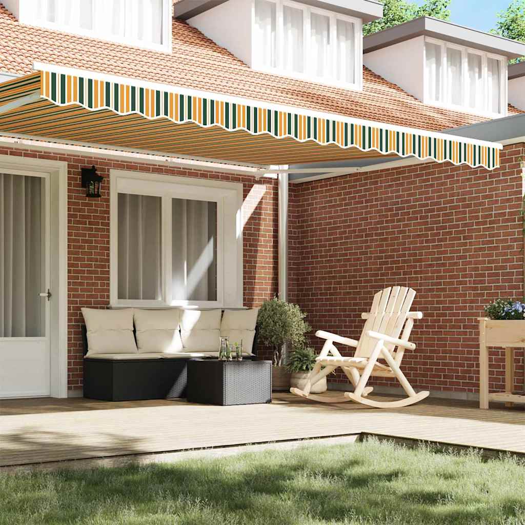 Markizės pakraščio pakeitimas Žalia ir geltona 430 x 20 cm Markizės pakraščio pakeitimas Žalia ir geltona 430 x 20 cm - Image 4