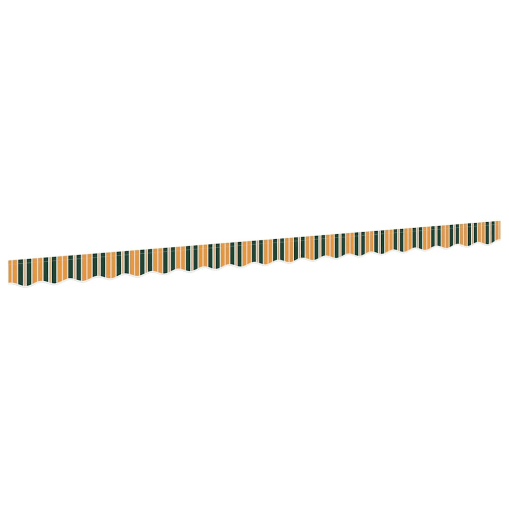 Markizės pakraščio pakeitimas Žalia ir geltona 430 x 20 cm Markizės pakraščio pakeitimas Žalia ir geltona 430 x 20 cm - Image 3