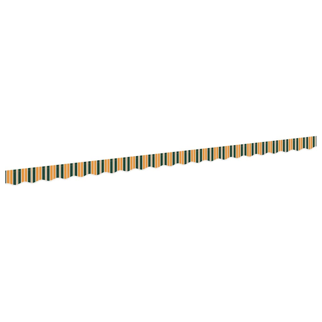Markizės pakraščio pakeitimas Žalia ir geltona 480 x 20 cm Markizės pakraščio pakeitimas Žalia ir geltona 480 x 20 cm - Image 3