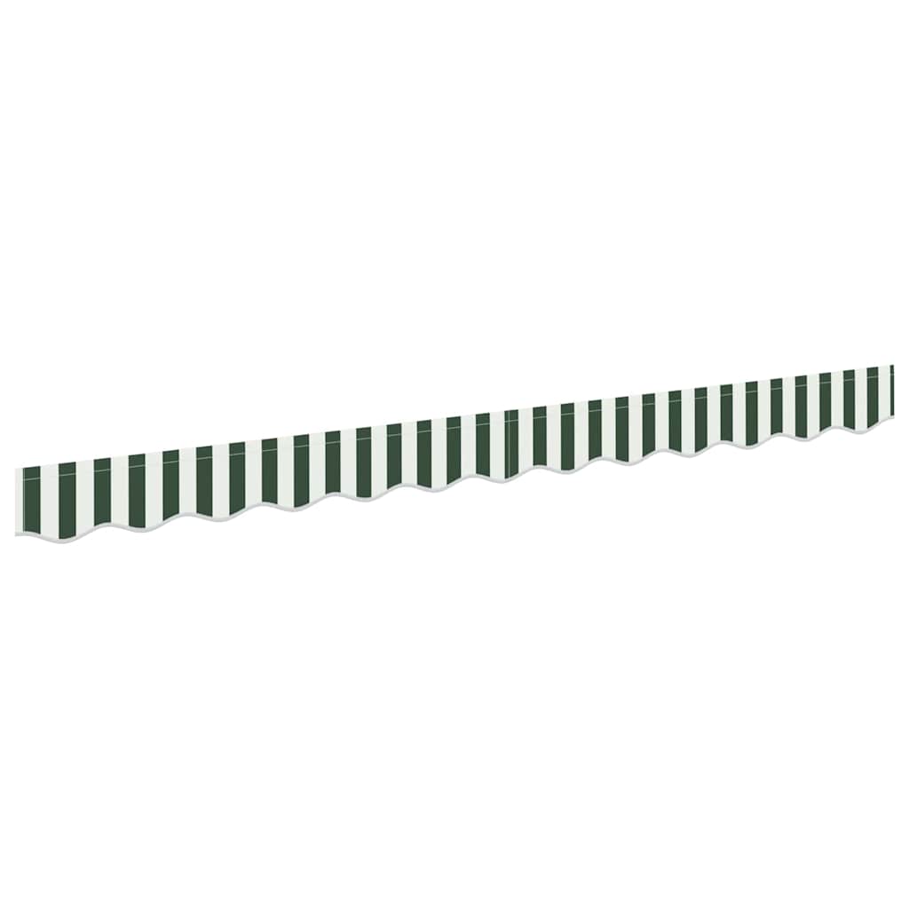 Markizės pakraščio pakeitimas Žalia ir balta 330 x 20 cm Markizės pakraščio pakeitimas Žalia ir balta 330 x 20 cm - Image 3