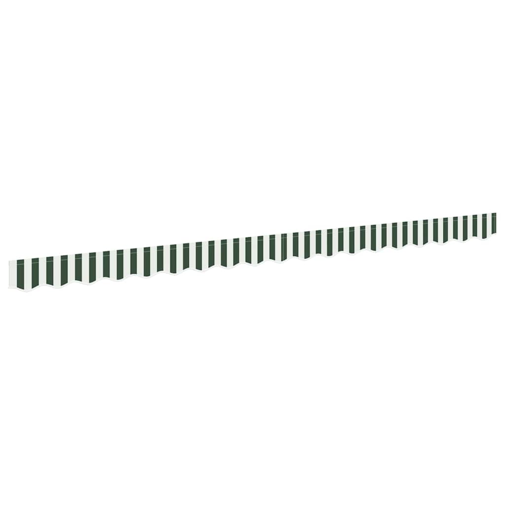 Markizės pakraščio pakeitimas Žalia ir balta 380 x 20 cm Markizės pakraščio pakeitimas Žalia ir balta 380 x 20 cm - Image 3