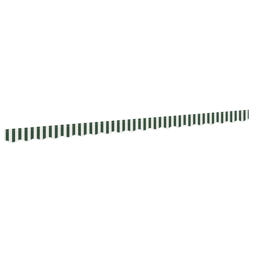 Markizės pakraščio pakeitimas Žalia ir balta 430 x 20 cm Markizės pakraščio pakeitimas Žalia ir balta 430 x 20 cm - Image 3