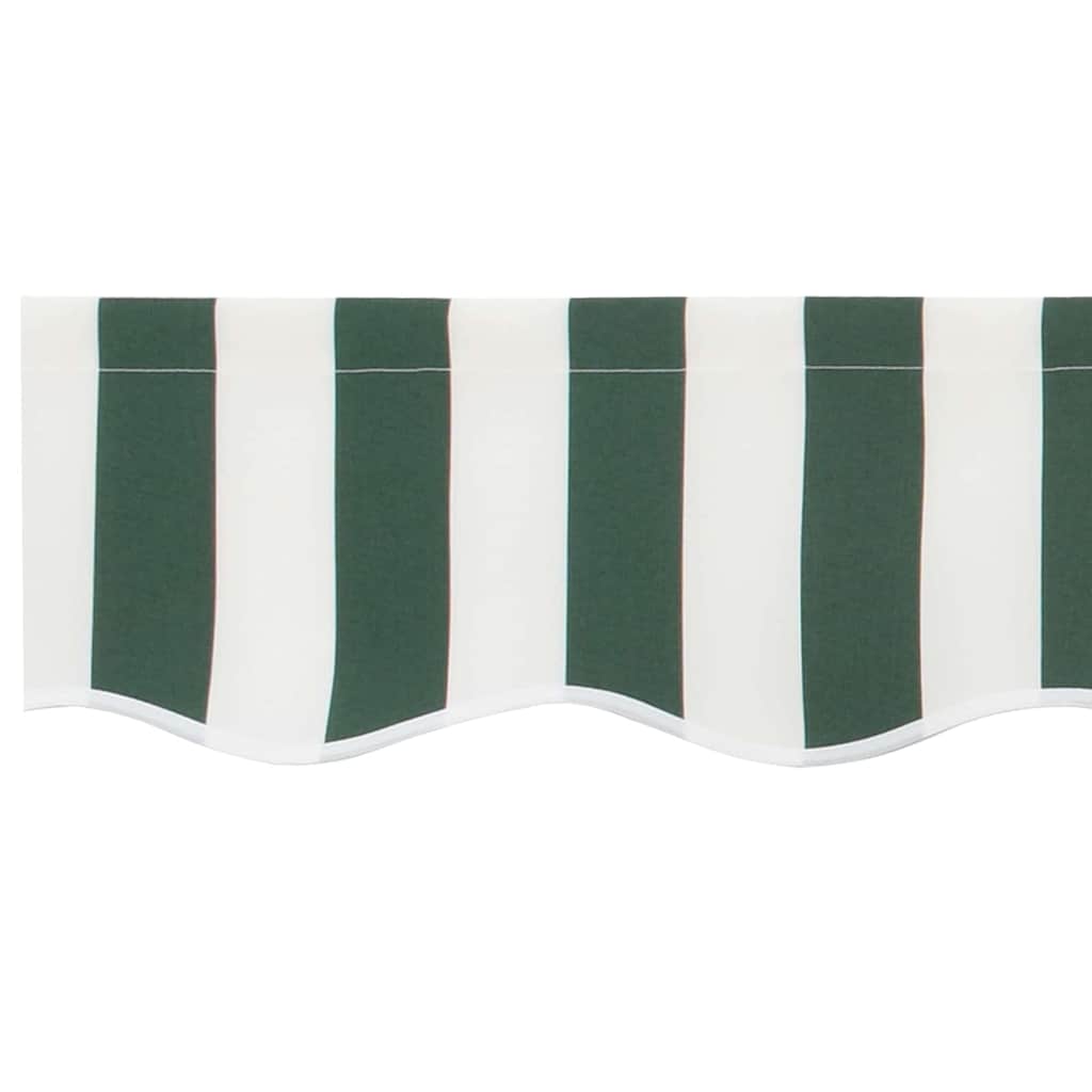Markizės pakraščio pakeitimas Žalia ir balta 480 x 20 cm Markizės pakraščio pakeitimas Žalia ir balta 480 x 20 cm - Image 6
