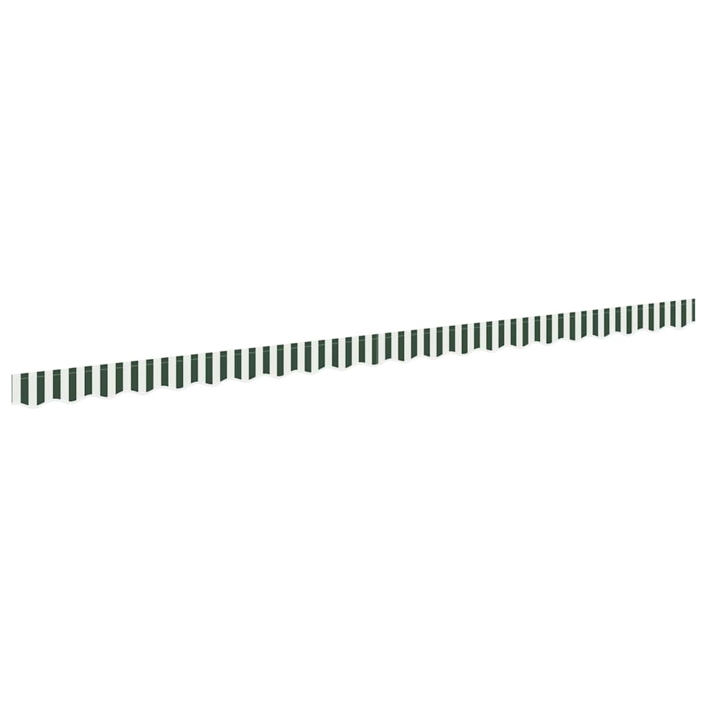 Markizės pakraščio pakeitimas Žalia ir balta 480 x 20 cm Markizės pakraščio pakeitimas Žalia ir balta 480 x 20 cm - Image 3