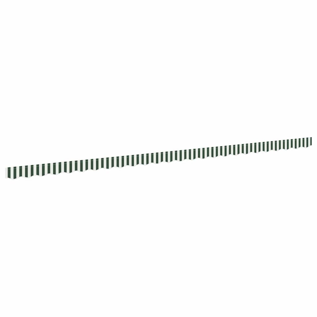 Markizės pakraščio pakeitimas Žalia ir balta 580 x 20 cm Markizės pakraščio pakeitimas Žalia ir balta 580 x 20 cm - Image 3
