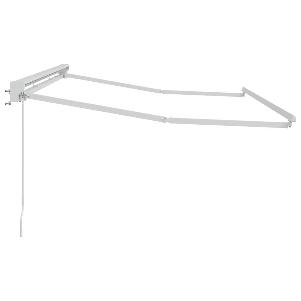 Markizės rėmas Reguliuojamas Baltas 3,5 x 2 m Plienas Markizės rėmas Reguliuojamas Baltas 3,5 x 2 m Plienas - Image 6