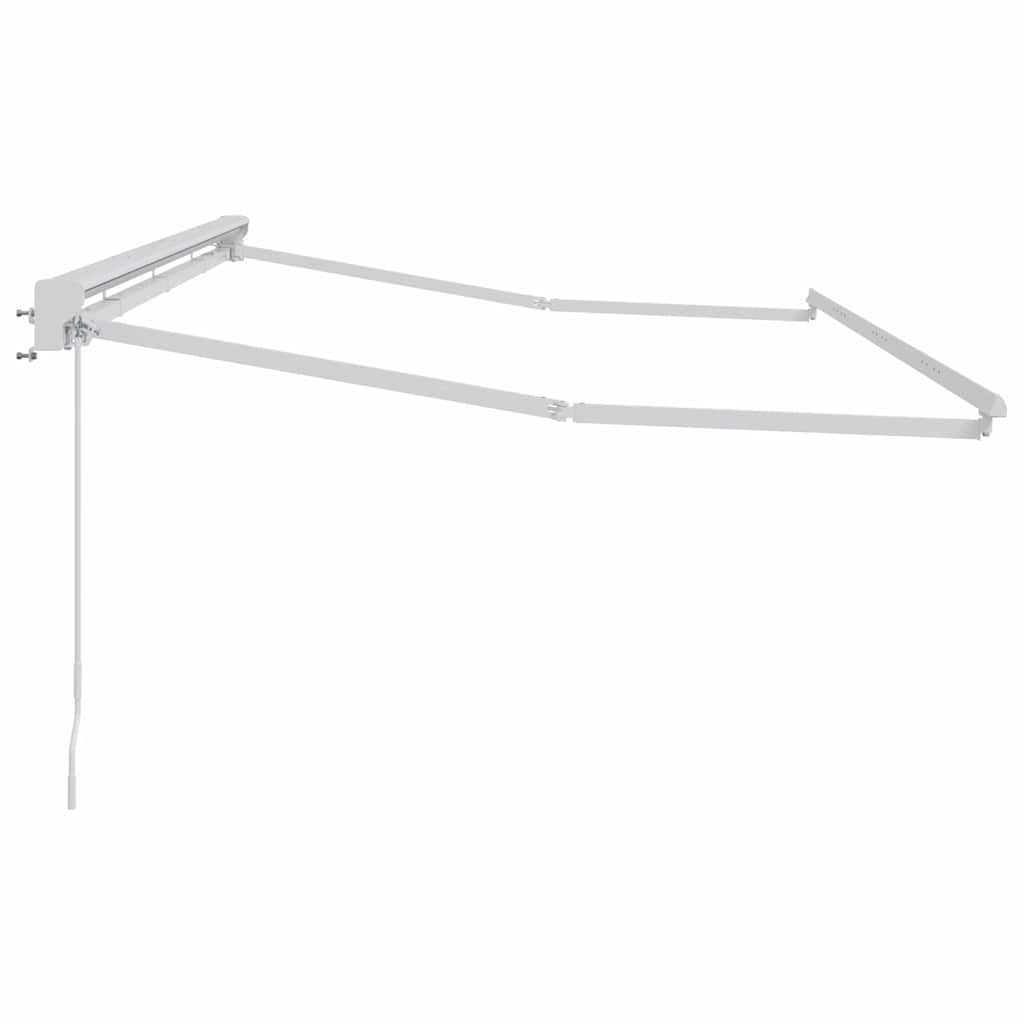 Markizės rėmas Reguliuojamas Baltas 4 x 2 m Plienas Markizės rėmas Reguliuojamas Baltas 4 x 2 m Plienas - Image 6