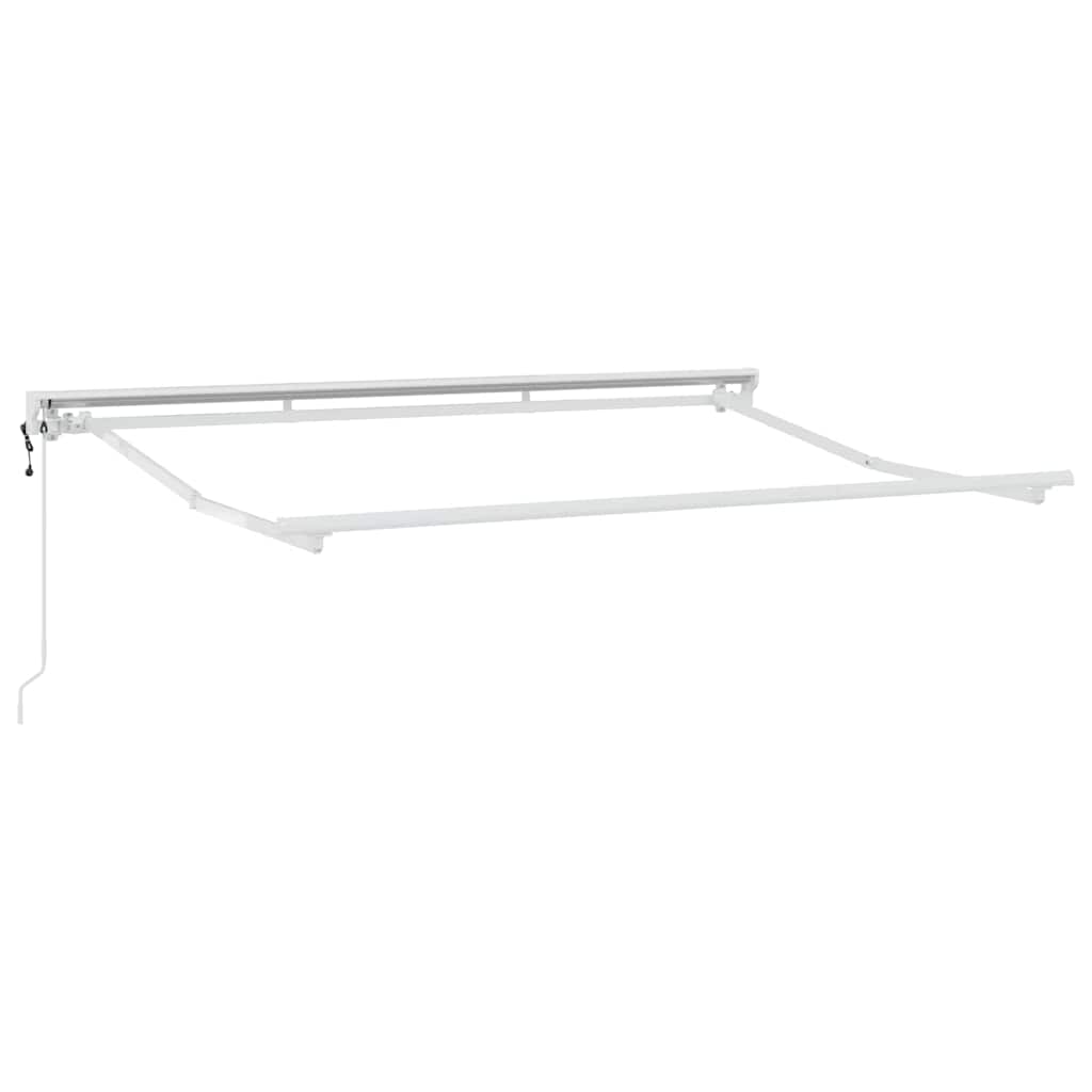 Markizės rėmas Reguliuojamas Baltas 3 x 2 m Plienas Markizės rėmas Reguliuojamas Baltas 3 x 2 m Plienas - Image 3
