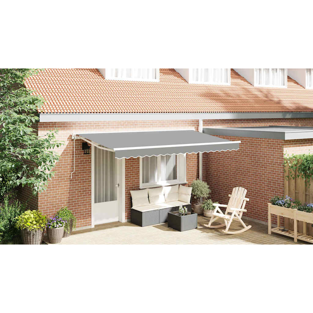 Markizės rėmas Reguliuojamas Baltas 4 x 2 m Plienas Markizės rėmas Reguliuojamas Baltas 4 x 2 m Plienas - Image 2