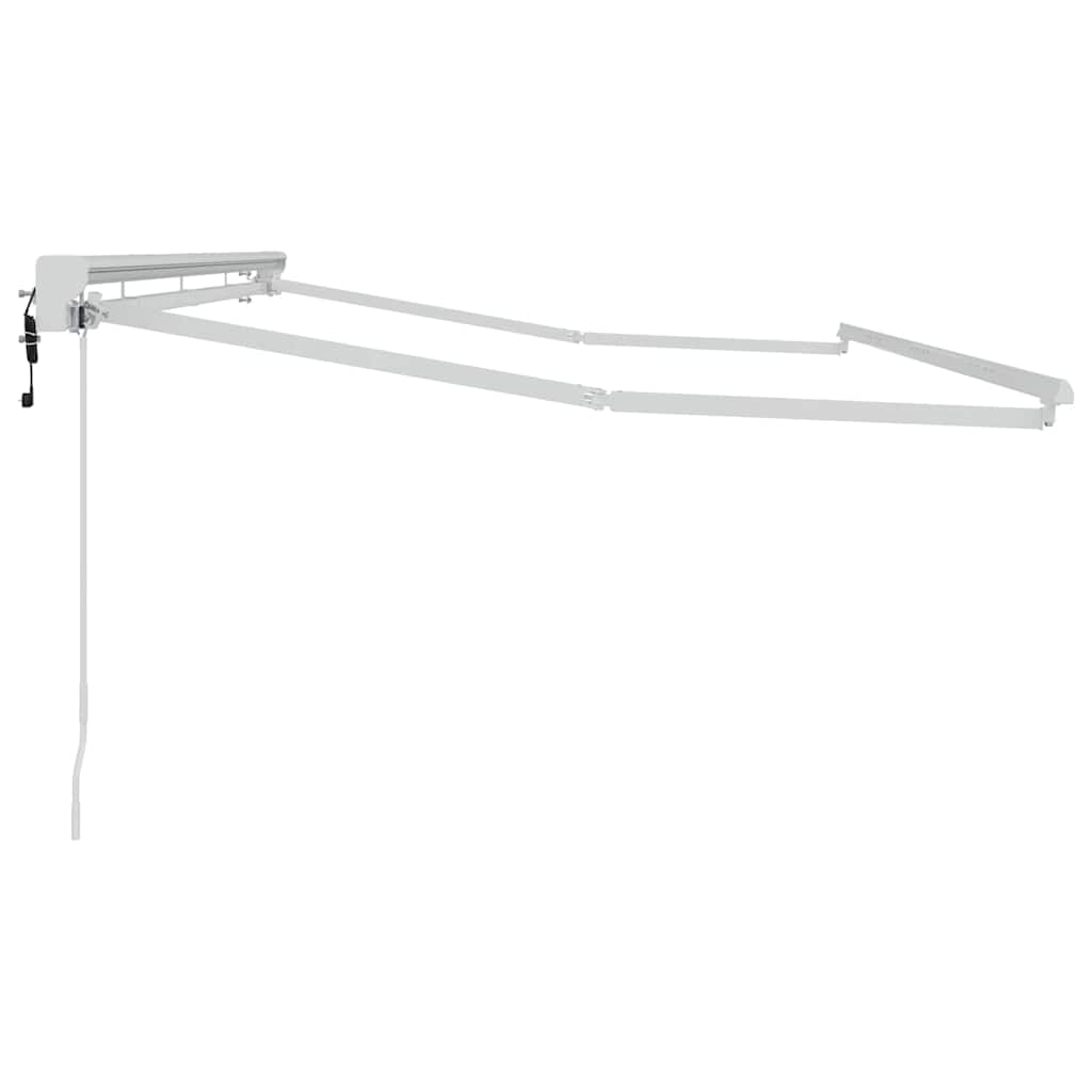 Markizės rėmas Reguliuojamas Baltas 4 x 2 m Plienas Markizės rėmas Reguliuojamas Baltas 4 x 2 m Plienas - Image 6