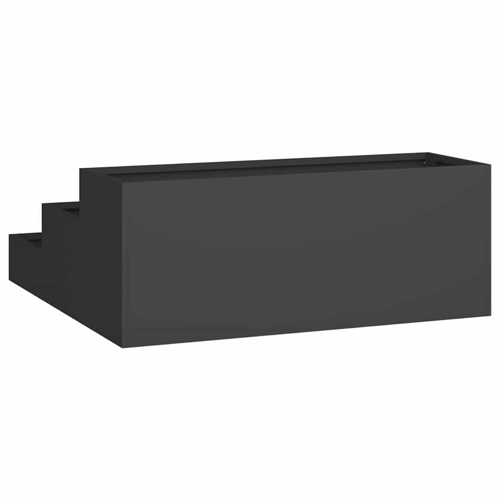 Sodo vazonas Juoda 90 x 90 x 35 cm Šaltai valcuotas plienas Sodo vazonas Juoda 90 x 90 x 35 cm Šaltai valcuotas plienas - Image 6