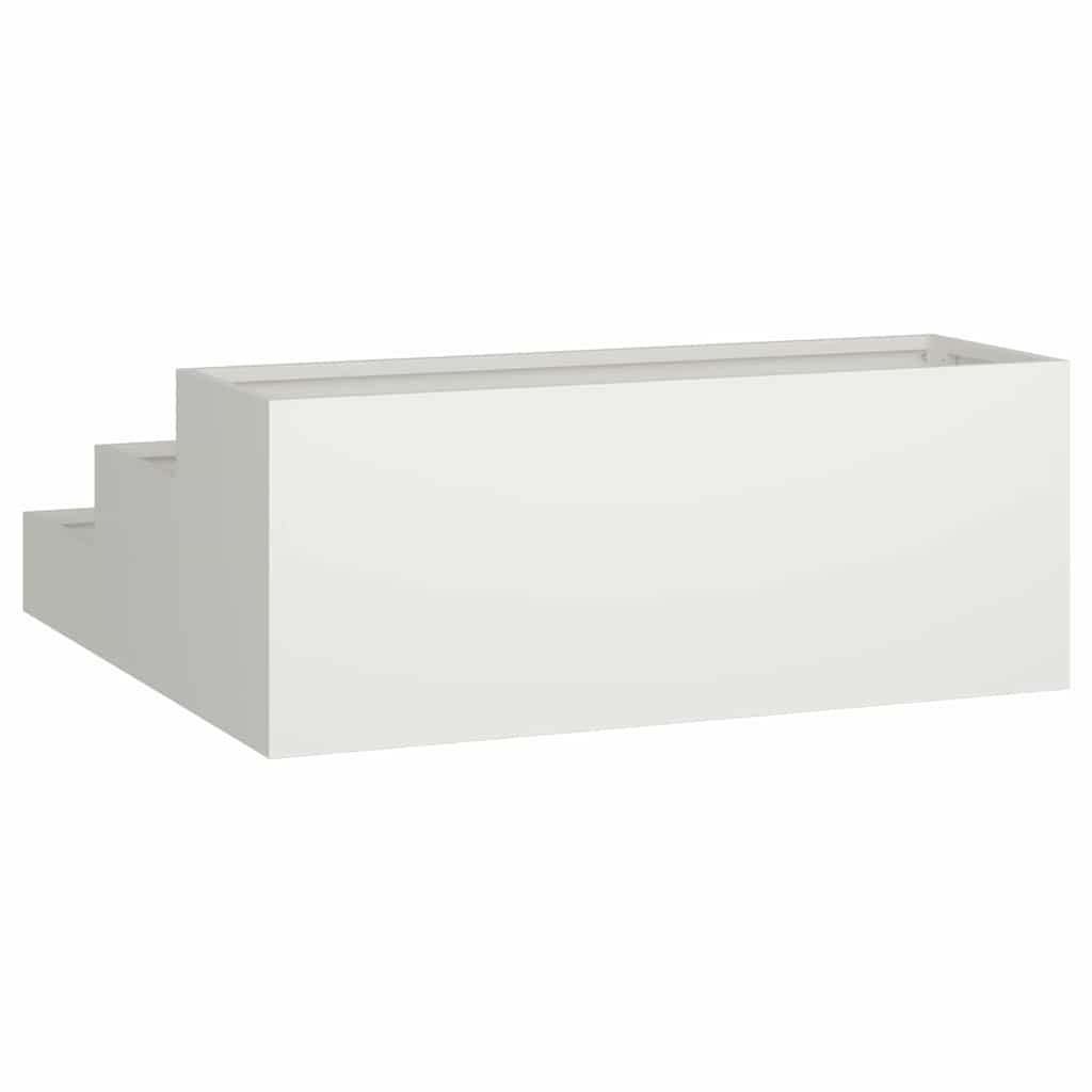 Sodo vazonas Balta 90 x 90 x 35 cm Šaltai valcuotas plienas Sodo vazonas Balta 90 x 90 x 35 cm Šaltai valcuotas plienas - Image 6